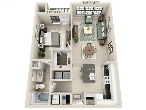 3 Hermann Museum Circle Studio-3 Beds Apartment for Rent - Photo Gallery 63